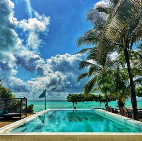 Pool view, Sea view, Swimming pool