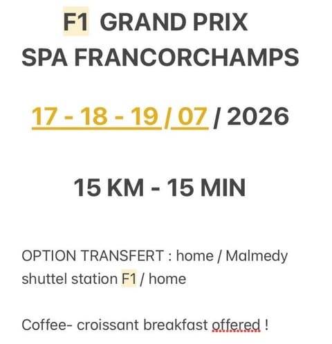 Estrella dreams Bed and Breakfast in Wallonia, Belgium