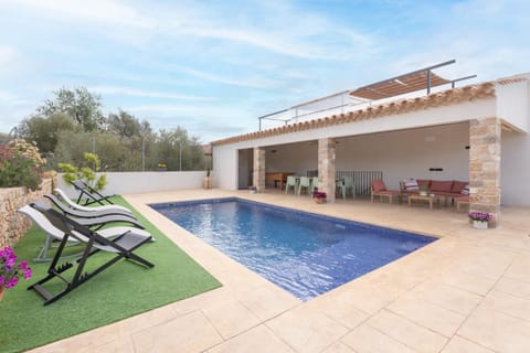 Property building, Living room, Swimming pool
