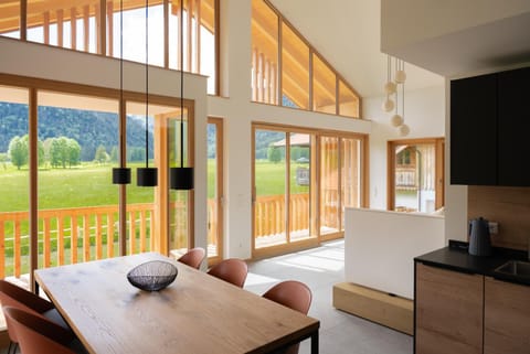 View (from property/room), Living room, Dining area, Mountain view, kitchen