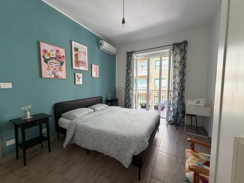 Bed, Balcony/Terrace, Photo of the whole room, Bedroom, air conditioner