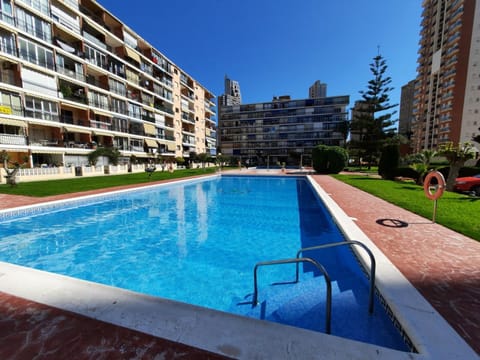 Property building, City view, Pool view, Swimming pool, sunbed