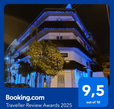 Property building, Night, Logo/Certificate/Sign, Text overlay, Certificate/Award