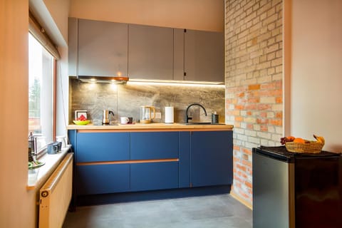 Coffee/tea facilities, Kitchen or kitchenette, minibar, pet friendly, stove