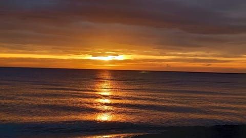 Natural landscape, Sea view, Sunrise