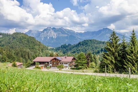 Property building, Natural landscape, Summer, Garden, Mountain view