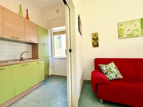 Kitchen or kitchenette, Living room, Seating area, stove