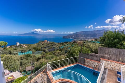 Day, Natural landscape, Mountain view, Pool view, Sea view, sunbed
