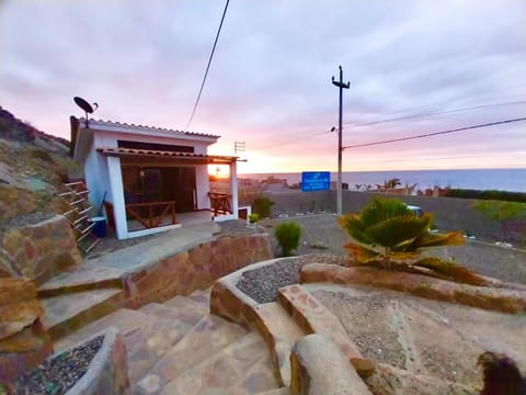 Property building, Sunset