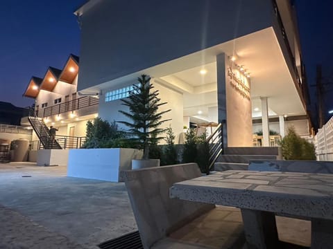 Property building, Night