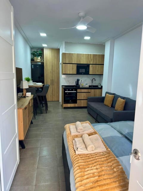 TV and multimedia, Kitchen or kitchenette, Living room, Seating area, Dining area, oven, stove