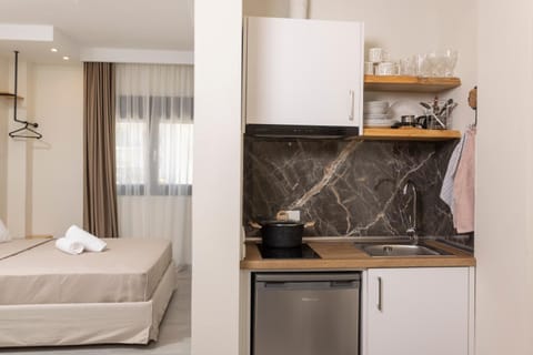 Kitchen or kitchenette, Bedroom