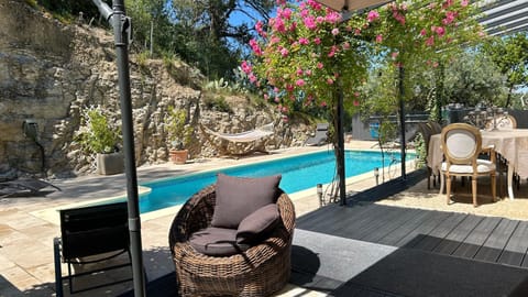 Day, Natural landscape, Garden view, Pool view, Swimming pool, sunbed