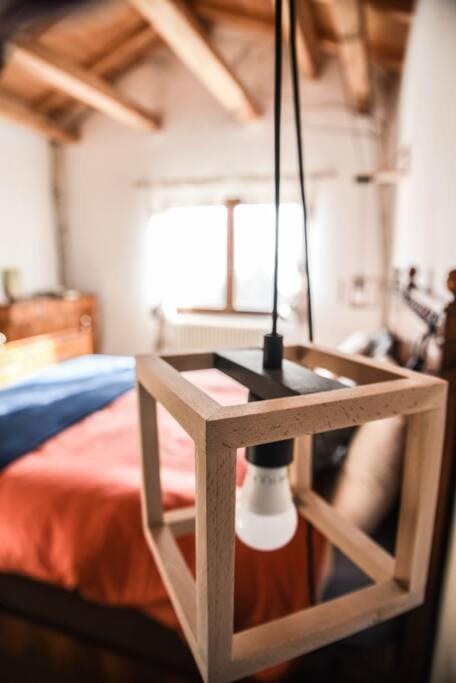 Double bedroom, kitchen, bathroom in organic farm Apartment in Belluno