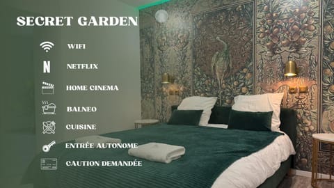 Secret Garden Apartment in Hauts-de-France
