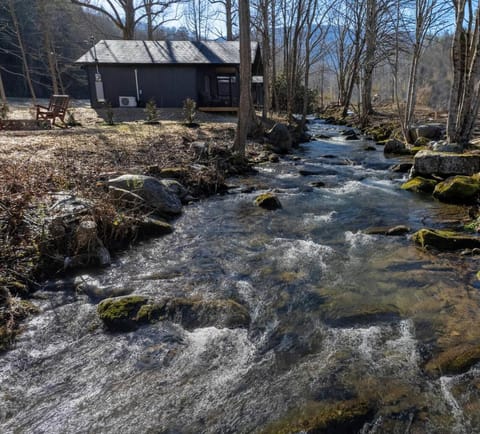 Kerri's Cottage-Pickleball Court, Creek, WIFI, Mountain Views, No Cleaning Fee House in Jenkins Mill