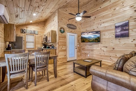 Little Gem Cabin-Pickleball Court, Creek, WIFI, Mountain Views, Starting at 79" Cabin in Jenkins Mill