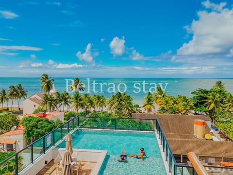 Beach, Pool view, Sea view, Swimming pool, sunbed