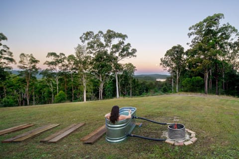 Day, Natural landscape, Hot Tub, Sunset, Bath