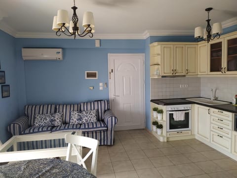 Living room, air conditioner