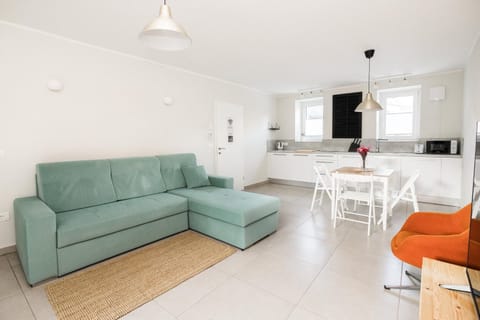 Living room, kitchen