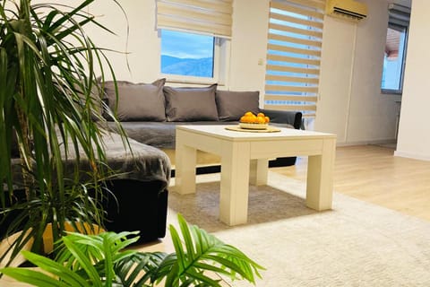 Day, Winter, Balcony/Terrace, Living room, Seating area, air conditioner