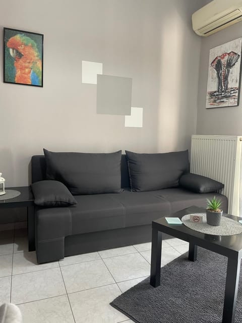 Living room, air conditioner