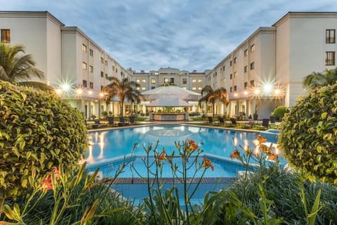 Property building, Pool view, Swimming pool
