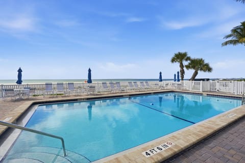 Day, Sea view, Swimming pool, sunbed