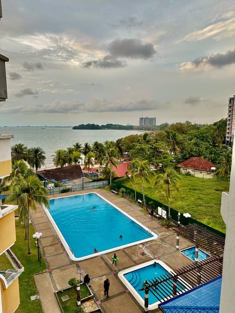 Natural landscape, Pool view, Sea view, Swimming pool