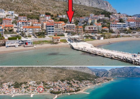 Property building, Bird's eye view, Beach