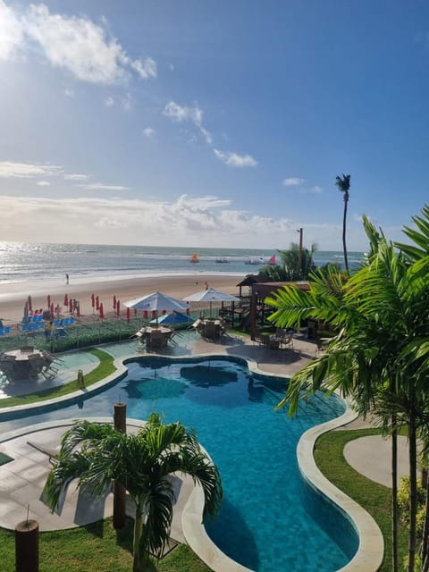 Sea view, Swimming pool, sunbed