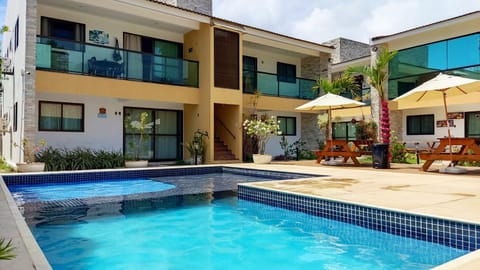 Property building, View (from property/room), Pool view, Swimming pool, Inner courtyard view