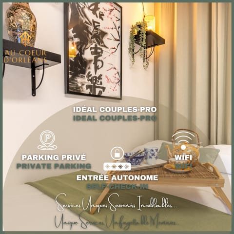 Au Soleil Levant - Havre Zen à Orléans Apartment in Orléans