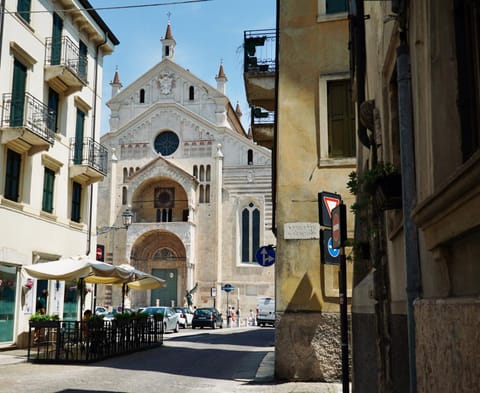 Place of worship, City view, Landmark view, Street view