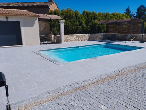 Pool view, Swimming pool, sunbed