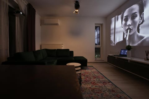 Communal lounge/ TV room, TV and multimedia, Living room, Seating area, Evening entertainment, air conditioner