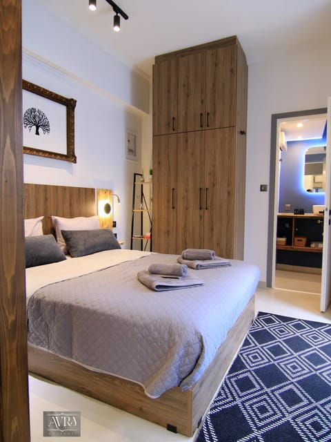 Bed, Photo of the whole room, Bedroom, wardrobe