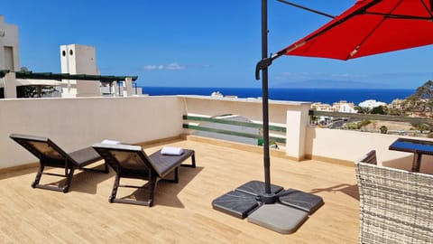 Day, Natural landscape, Balcony/Terrace, Balcony/Terrace, Sea view, sunbed