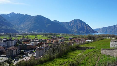 Spring, Natural landscape, Lake view, Mountain view