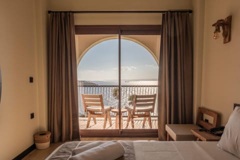 Balcony/Terrace, Decorative detail, Seating area, Sea view