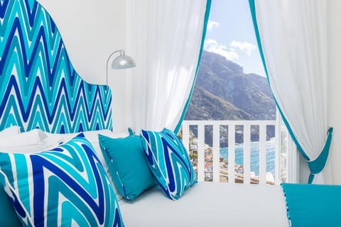 Bed, View (from property/room), Photo of the whole room, Bedroom, Sea view