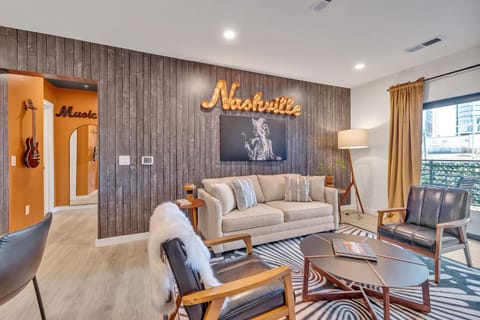 The Stage in Downtown Nashville by Nautical Properties House in The Gulch