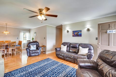 Waterfront Lake Gaston Home with Private Dock! House in Lake Gaston