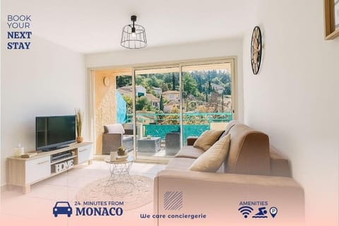 quiet studio swimming pool Roquebrune House in Roquebrune-Cap-Martin