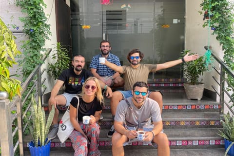 group of guests