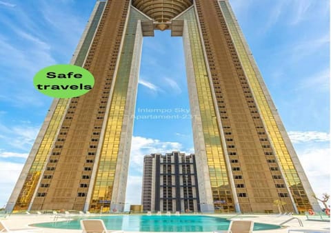 Property building, Day, Pool view