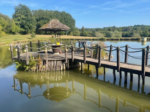 Natural landscape, Lake view