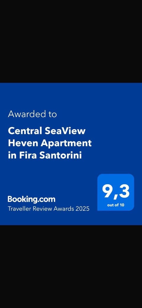 Central SeaView Heven Apartment in Fira Santorini Apartment in Thera