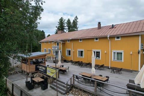 Property building, Patio